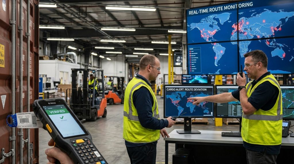 Transit Visibility 2026 shipment security and risk management system