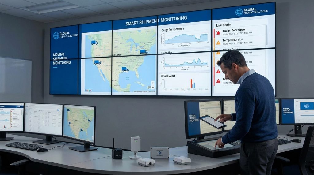 Freight Visibility Pakistan 2026 GPS and IoT-based freight monitoring technology