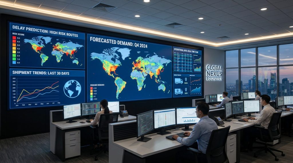 AI Logistics Pakistan 2026 predictive analytics and logistics forecasting dashboard