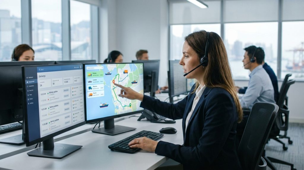 Transit Visibility 2026 GPS-enabled real-time shipment tracking system