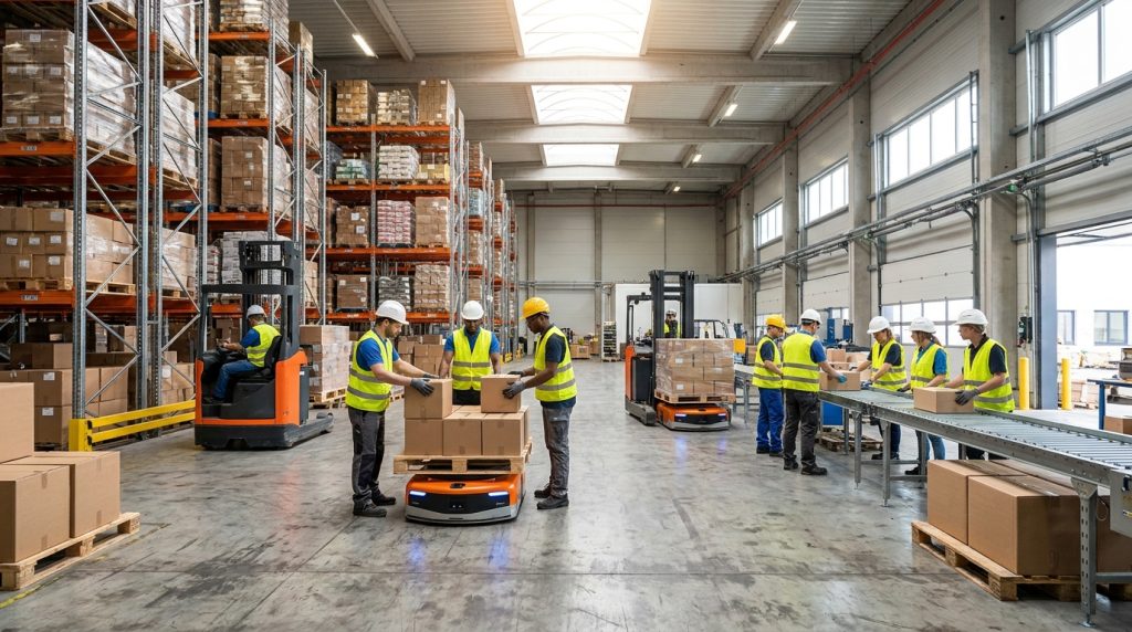 Cargo Automation Pakistan 2026 warehouse robotics and freight operations