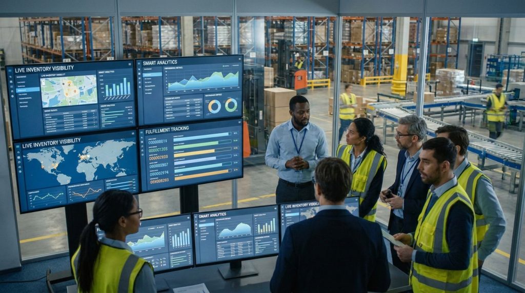 Warehouse Automation Pakistan 2026 real-time warehouse visibility and fulfillment management system